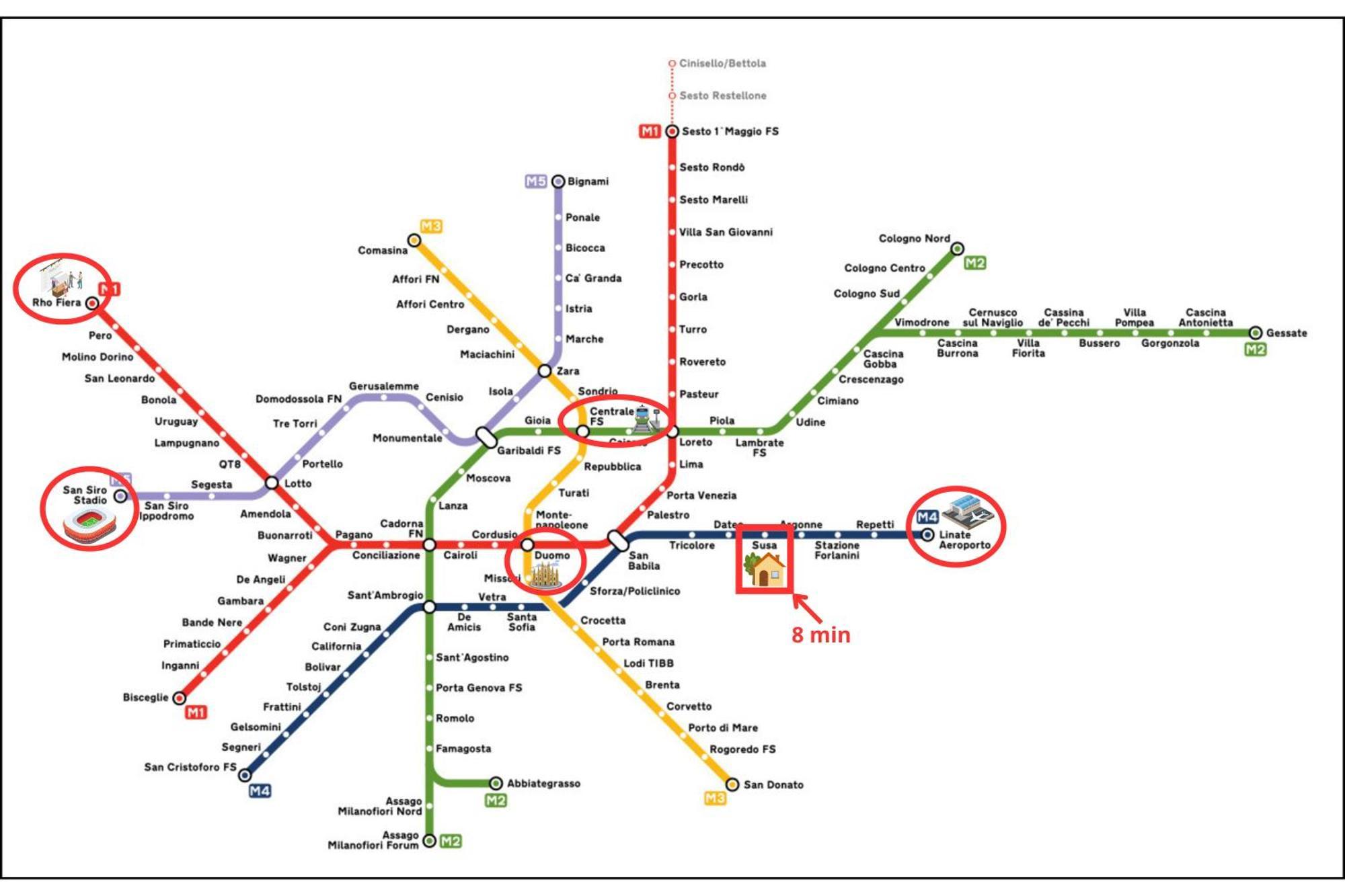 Casa Bella 16 - 8 Min To Metro, 15 Min To Lin Airport, University Area מילאנו מראה חיצוני תמונה